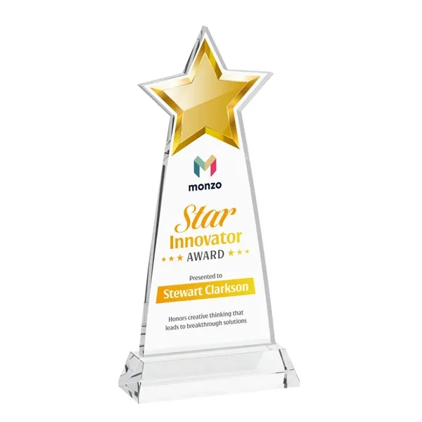 Starlite VividPrint™ Award on Hartford Base - Clear... from ASI 84592 St Regis Group / St Regis