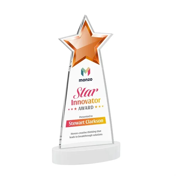 Starlite VividPrint™ Award on Alberton Base - White... from ASI 84592 St Regis Group / St Regis