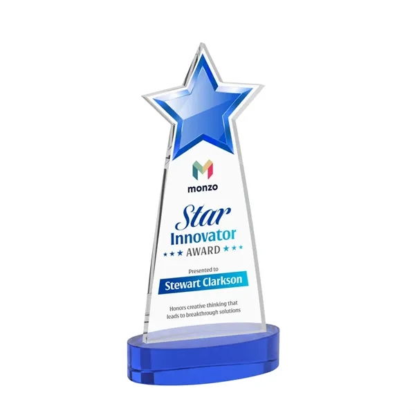 Starlite VividPrint™ Award on Alberton Base - Blue... from ASI 84592 St Regis Group / St Regis