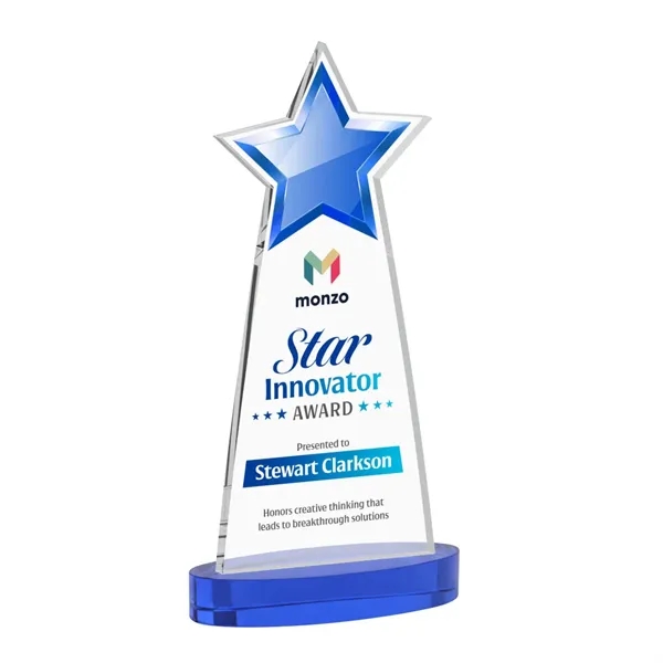 Starlite VividPrint™ Award on Alberton Base - Blue... from ASI 84592 St Regis Group / St Regis