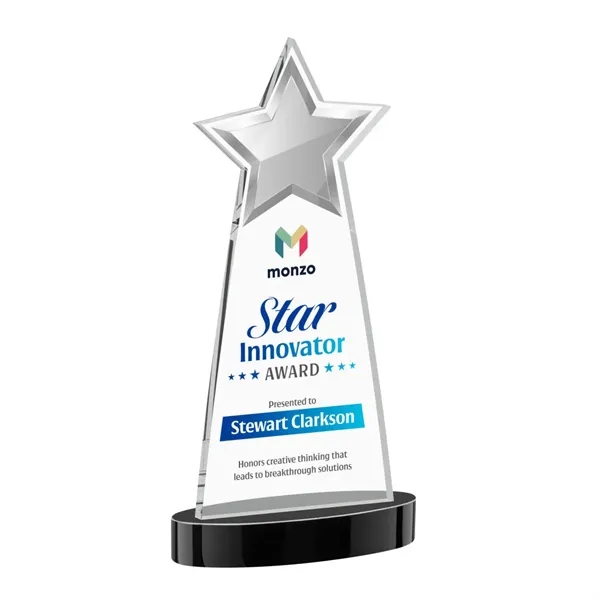 Starlite VividPrint™ Award on Alberton Base - Black... from ASI 84592 St Regis Group / St Regis