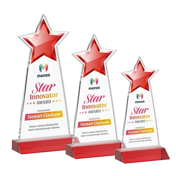 Starlite VividPrint™ Award - Red... from ASI 84592 St Regis Group / St Regis