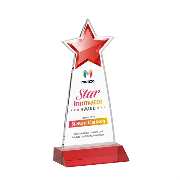 Starlite VividPrint™ Award - Red... from ASI 84592 St Regis Group / St Regis
