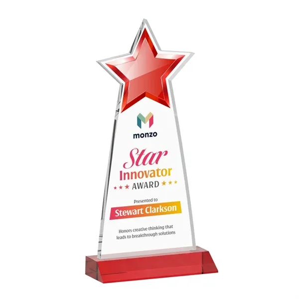 Starlite VividPrint™ Award - Red... from ASI 84592 St Regis Group / St Regis