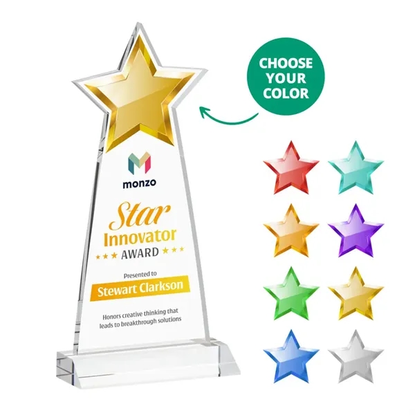 Starlite VividPrint™ Award - Blue... from ASI 84592 St Regis Group / St Regis