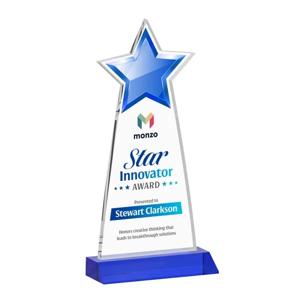Starlite VividPrint™ Award - Blue... from ASI 84592 St Regis Group / St Regis