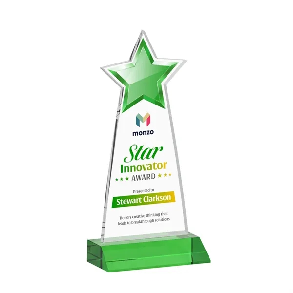 Starlite VividPrint™ Award - Green... from ASI 84592 St Regis Group / St Regis