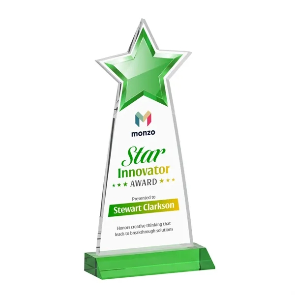 Starlite VividPrint™ Award - Green... from ASI 84592 St Regis Group / St Regis