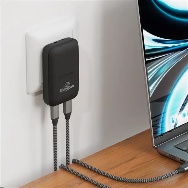 The Satechi OntheGo™ 67W Slim Wall Charger delivers powerful, fast charging... from ASI 84592 St Regis Group
