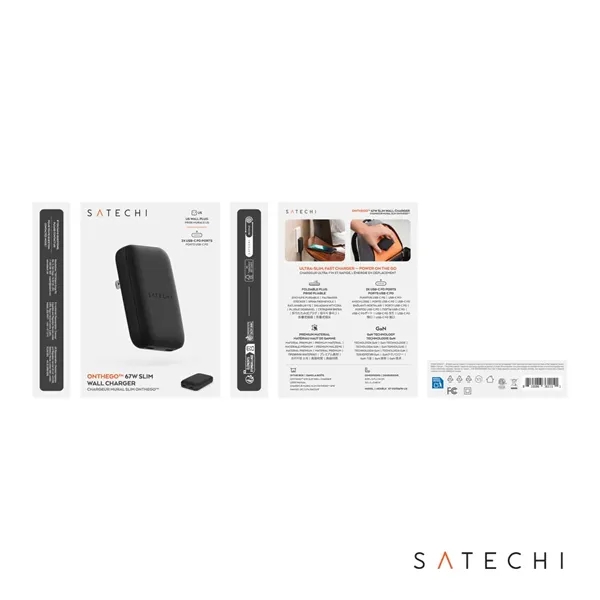 The Satechi OntheGo™ 67W Slim Wall Charger delivers powerful, fast charging... from ASI 84592 St Regis Group