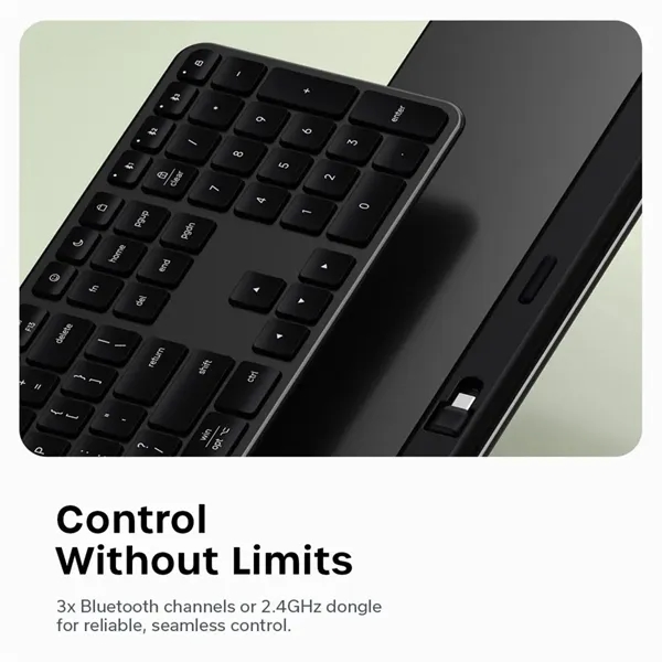 The Satechi Slim EX3 Wireless Keyboard delivers full-size functionality.... from ASI 84592 St Regis Group