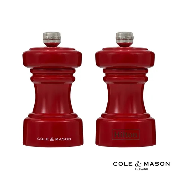 The Hoxton Red Gloss Salt & Pepper Mills bring bold colour... from ASI 84592 St Regis Group