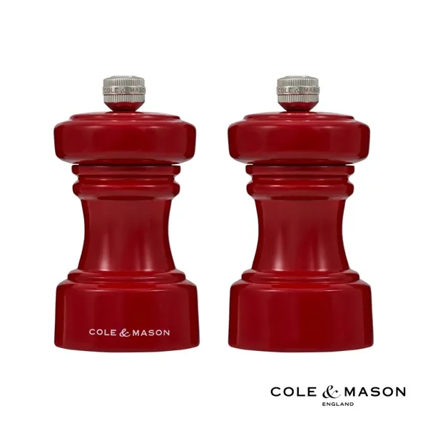 The Hoxton Red Gloss Salt & Pepper Mills bring bold colour... from ASI 84592 St Regis Group