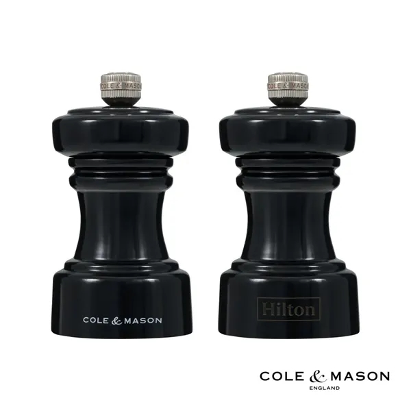The Hoxton White Gloss Salt & Pepper Mills feature a modern... from ASI 84592 St Regis Group