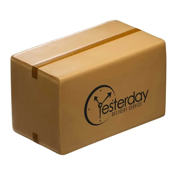 Shipping Box shaped stress reliever.... from ASI 63549 Jornik Manufacturing Corp