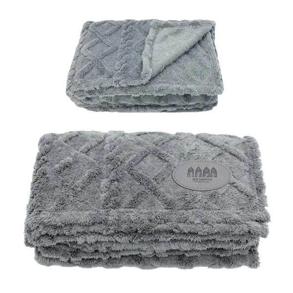 280GSM RPET Sherpa Fleece Blanket... from ASI 36730 Ariel Premium Supply Inc