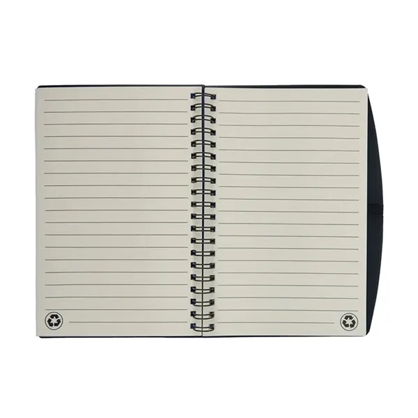 Bates Spiral FSC® Notebook With Sticky Notes and Flags... from ASI 67866 Logomark/Valumark