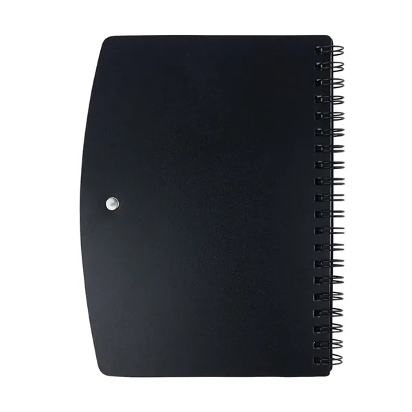 Bates Spiral FSC® Notebook With Sticky Notes and Flags... from ASI 67866 Logomark/Valumark