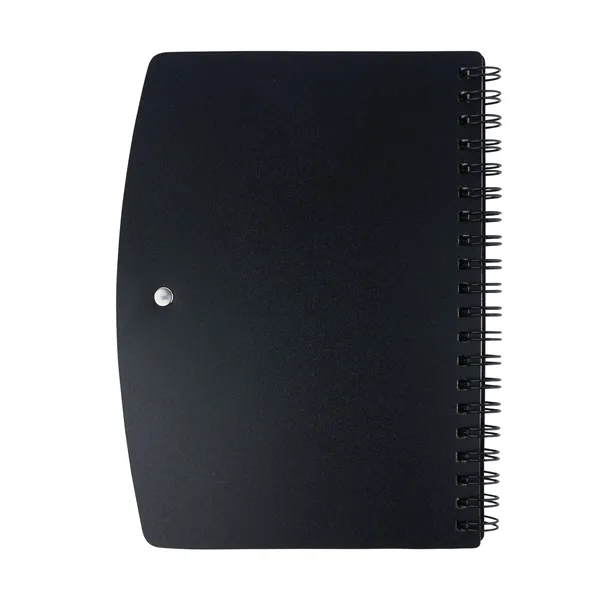Bates Spiral FSC® Notebook With Sticky Notes and Flags... from ASI 67866 Logomark/Valumark