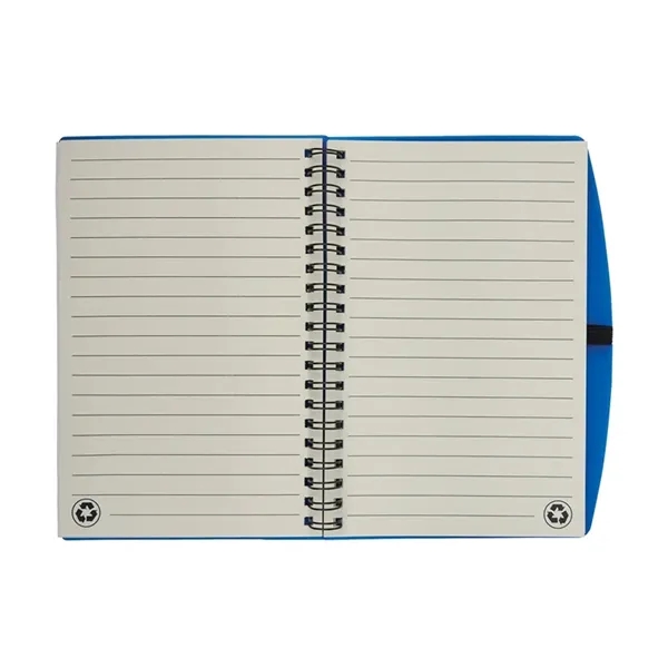Bates Spiral FSC® Notebook With Sticky Notes and Flags... from ASI 67866 Logomark/Valumark