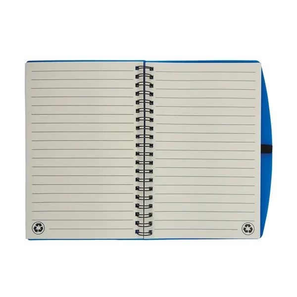 Bates Spiral FSC® Notebook With Sticky Notes and Flags... from ASI 67866 Logomark/Valumark