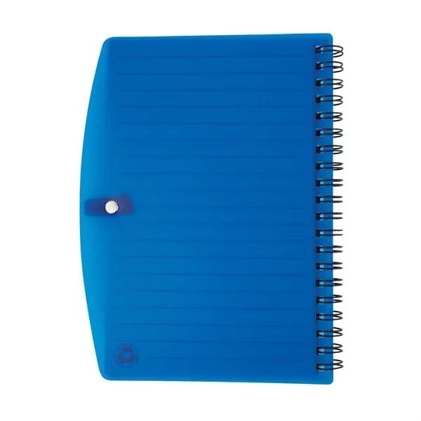 Bates Spiral FSC® Notebook With Sticky Notes and Flags... from ASI 67866 Logomark/Valumark