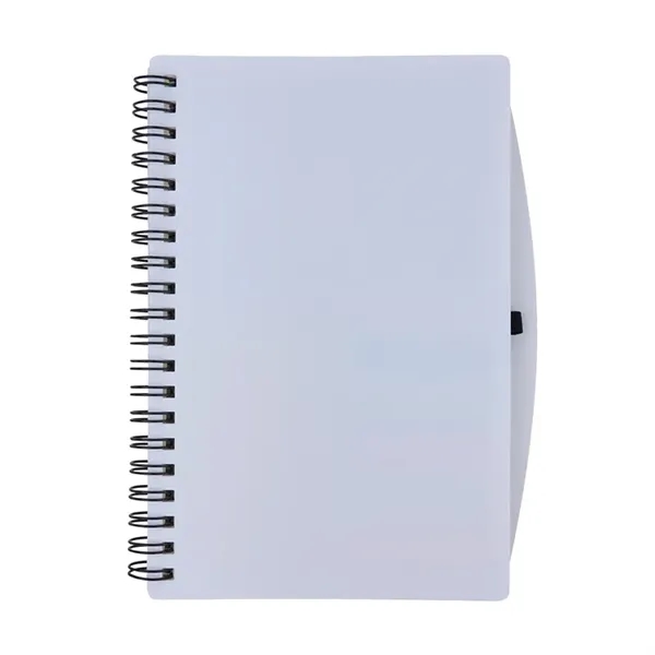 Bates Spiral FSC® Notebook With Sticky Notes and Flags... from ASI 67866 Logomark/Valumark
