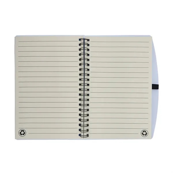 Bates Spiral FSC® Notebook With Sticky Notes and Flags... from ASI 67866 Logomark/Valumark