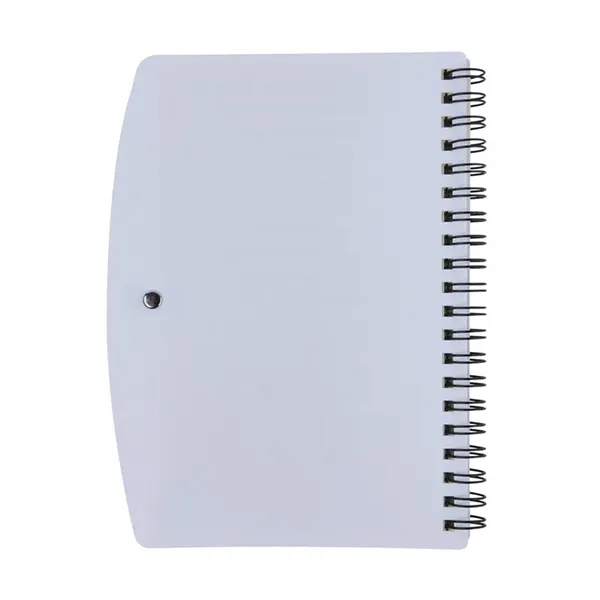 Bates Spiral FSC® Notebook With Sticky Notes and Flags... from ASI 67866 Logomark/Valumark