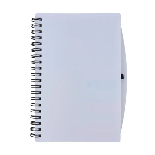 Bates Spiral FSC® Notebook With Sticky Notes and Flags... from ASI 67866 Logomark/Valumark