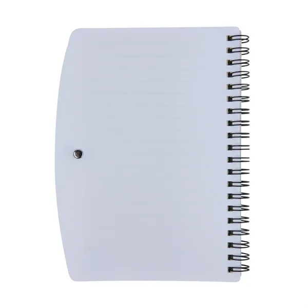 Bates Spiral FSC® Notebook With Sticky Notes and Flags... from ASI 67866 Logomark/Valumark