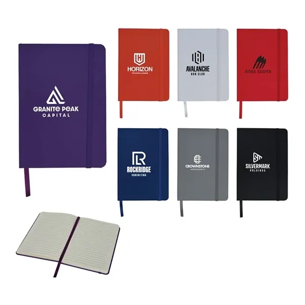 Arboria Recycled PU Hardcover Journal w/FSC® Paper... from ASI 67866 Logomark/Valumark