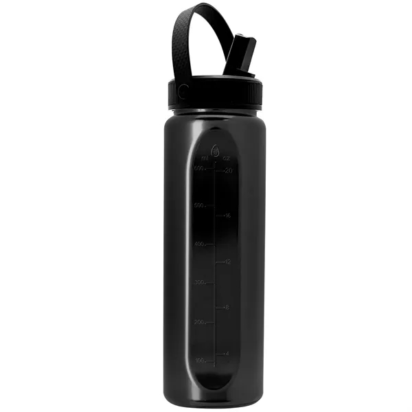 Garyline® Boss Embossed RPET Bottle with Flip-Straw, Swiv...... from ASI 40480 Koozie Group