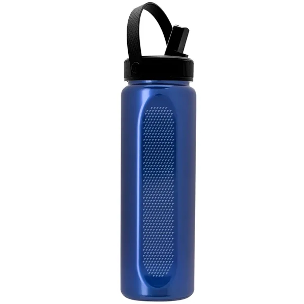 Garyline® Boss Embossed RPET Bottle with Flip-Straw, Swiv...... from ASI 40480 Koozie Group