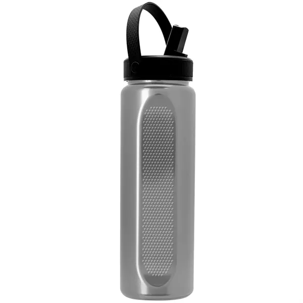 Garyline® Boss Embossed RPET Bottle with Flip-Straw, Swiv...... from ASI 40480 Koozie Group