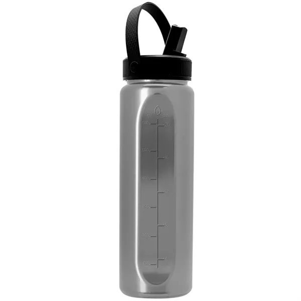 Garyline® Boss Embossed RPET Bottle with Flip-Straw, Swiv...... from ASI 40480 Koozie Group