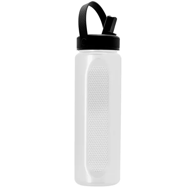 Garyline® Boss Embossed RPET Bottle with Flip-Straw, Swiv...... from ASI 40480 Koozie Group