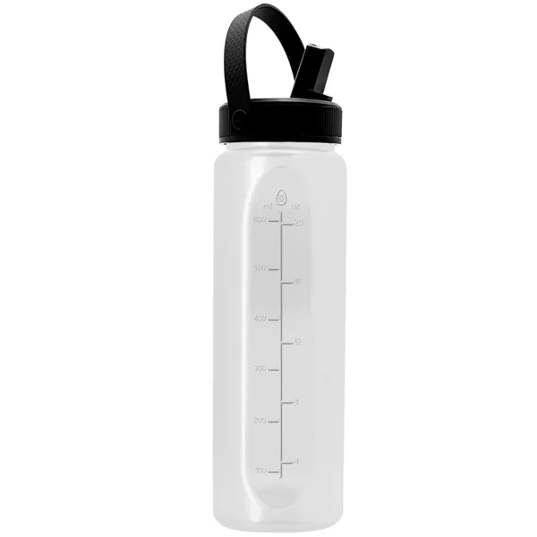 Garyline® Boss Embossed RPET Bottle with Flip-Straw, Swiv...... from ASI 40480 Koozie Group