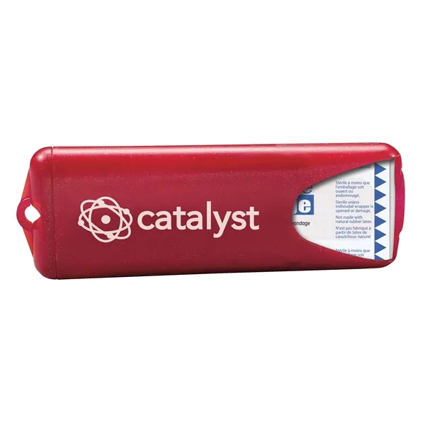 Nuvo Dispenser with Clear Bandages... from ASI 40480 Koozie Group