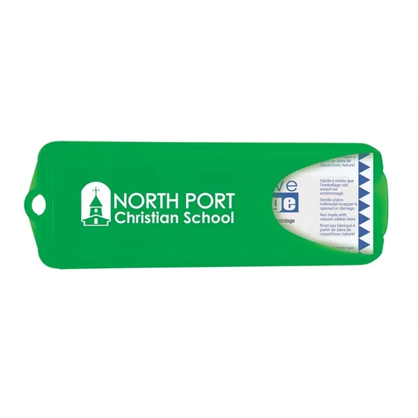 Nuvo Dispenser with Clear Bandages... from ASI 40480 Koozie Group