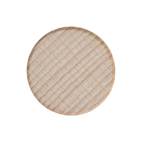 Beechwood wine stopper cork bottle cap plus laser engraving on 1... from ASI 37218 Athena Promo (tm)