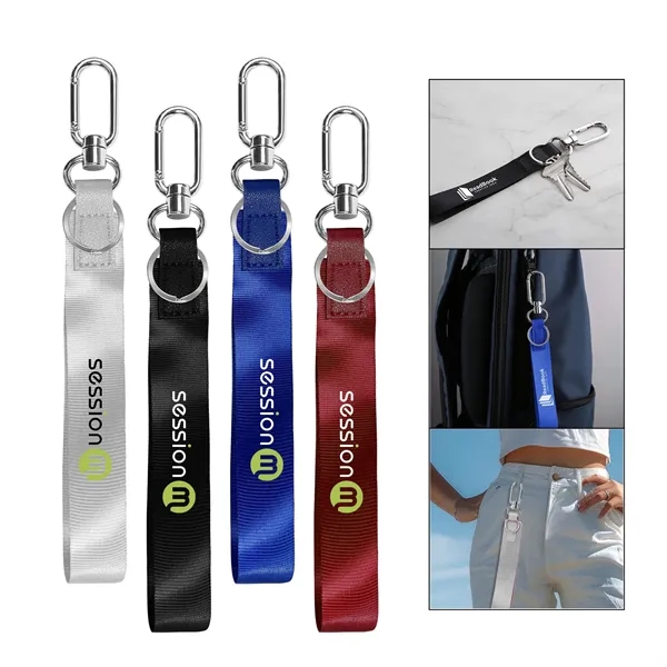 Carabiner with key ring made of aluminum metal, 3 1/8".... from ASI 41511 Brainchild USA Inc / BrainChild Gift Club
