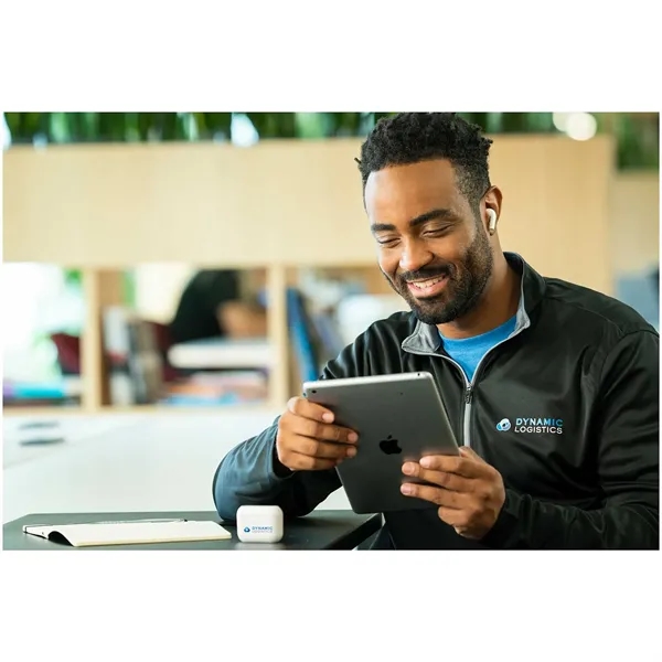 Wireless earbuds with a portable charging case... from ASI 66887 PCNA / Leeds