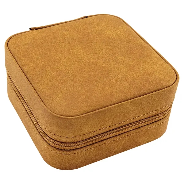 4" x 4" x 2" Leatherette Travel Jewelry Box... from ASI 74601 Calico