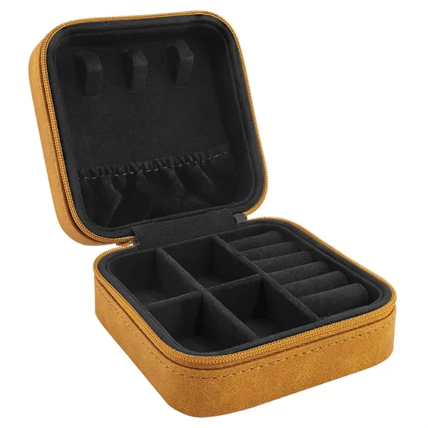 4" x 4" x 2" Leatherette Travel Jewelry Box... from ASI 74601 Calico