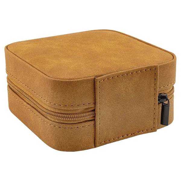 4" x 4" x 2" Leatherette Travel Jewelry Box... from ASI 74601 Calico