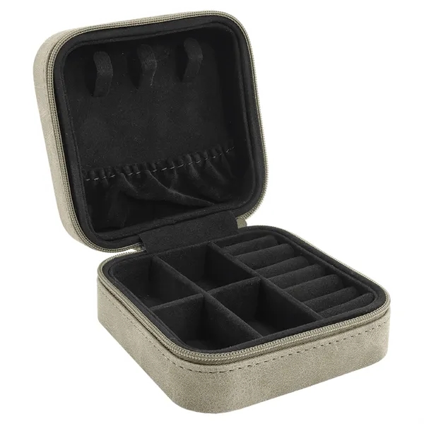 4" x 4" x 2" Leatherette Travel Jewelry Box... from ASI 74601 Calico