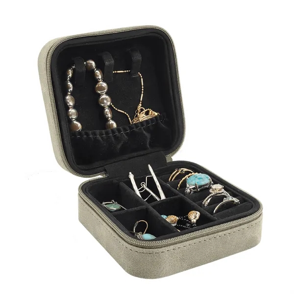 4" x 4" x 2" Leatherette Travel Jewelry Box... from ASI 74601 Calico