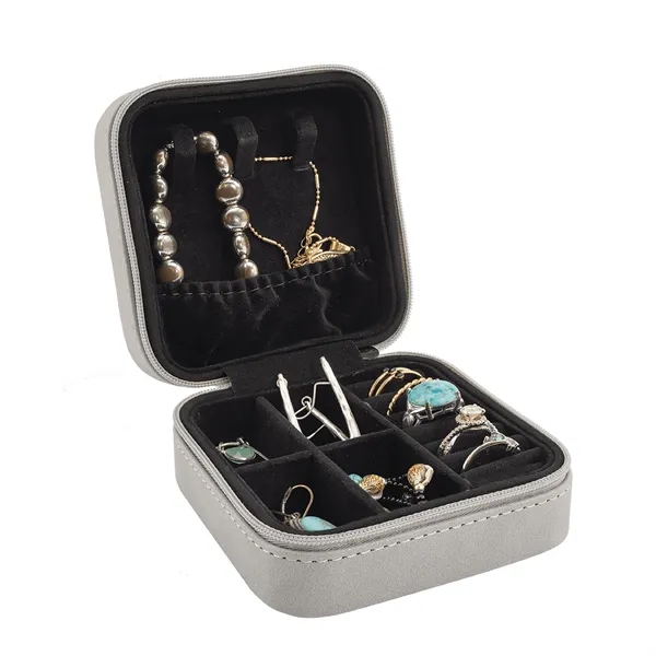 4" x 4" x 2" Leatherette Travel Jewelry Box... from ASI 74601 Calico