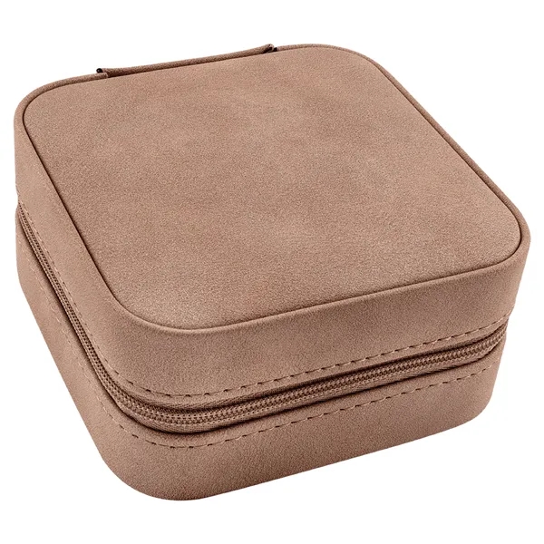 4" x 4" x 2" Leatherette Travel Jewelry Box... from ASI 74601 Calico